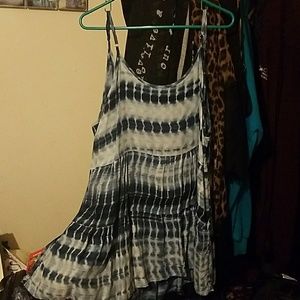 Spaghetti strap tunic